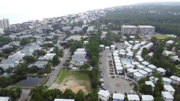 수영장 카운티 30A 해안선 플로리다 미국을 Seagrove 지역의 단위와 페인트 — 비디오