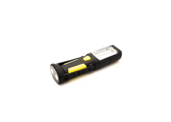Bärbar Fällbar Led Arbetslampa Med Ficklampa Balk Ultra Grepp Magnetisk — Stockfoto