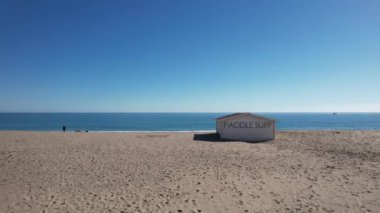 Fuengirola, Aerial beautiful view of the city of the mediterranean sea in the south Spain