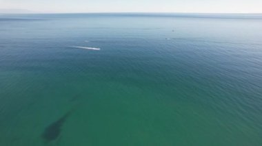 Fuengirola, Aerial beautiful view of the city of the mediterranean sea in the south Spain