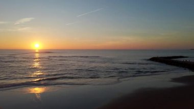 Fuengirola, Aerial beautiful view of the city of the mediterranean sea in the south Spain