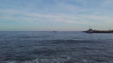 Fuengirola, Aerial beautiful view of the city of the mediterranean sea in the south Spain