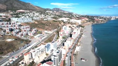 aerial view of the city of Fuengirola, Spain