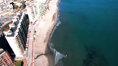 aerial view of the city of Fuengirola, Spain