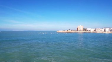 aerial view of the city of Cadiz, spain