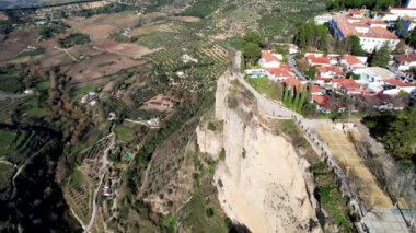 Aerial Ronda, Spain Puento Nuevo