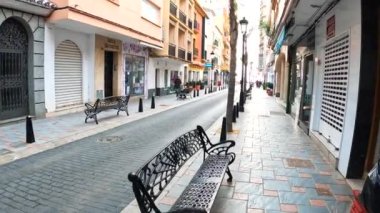 Street Scene From Fuengirola, Andalusia, Spain