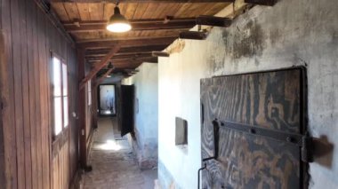 Nazi Alman Majdanek toplama kampı, Lublin, Polonya. Yüksek kalite 4k görüntü.
