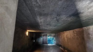 Nazi Alman Majdanek toplama kampı, Lublin, Polonya. Yüksek kalite 4k görüntü.