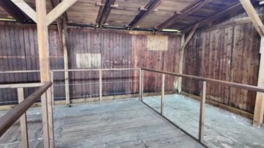 Nazi Alman Majdanek toplama kampı, Lublin, Polonya. Yüksek kalite 4k görüntü.