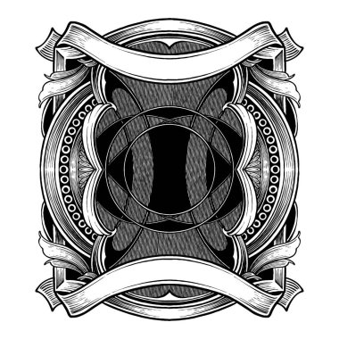 karmaşık süsleme biçimi sanat vektörü