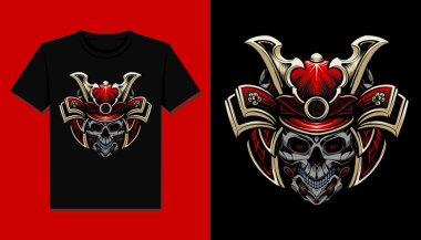 Robot kafatası tişört tasarımı