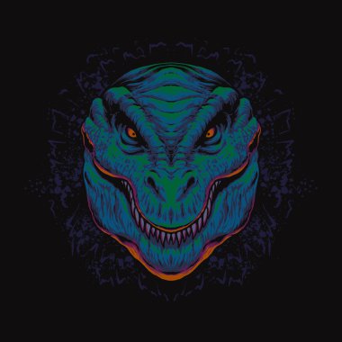 Tyrannosaurs dinozor kafası
