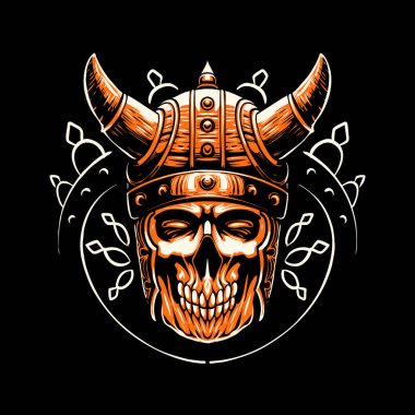 Viking kafatası çizimi