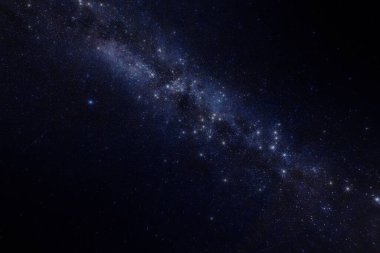 Night starry sky, abstract natural background. Milky way galaxy.
