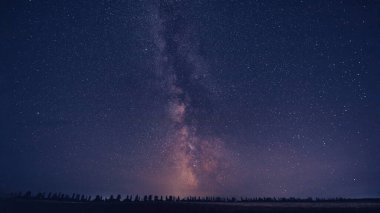 Night starry sky, abstract natural background. Milky way galaxy.