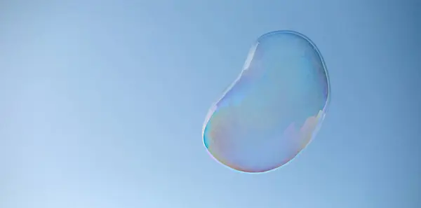 Bubble of Reflection: Against the Azure Sky