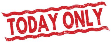 Bugün sadece kırmızı çizgiler üzerine yazılmış bir metin..