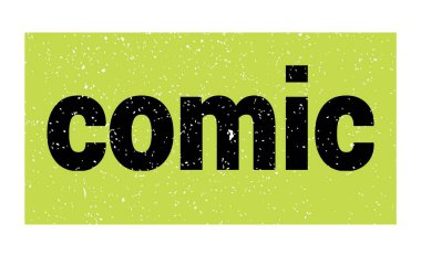 yeşil-siyah grungy işareti üzerine yazılmış çizgi roman metni.