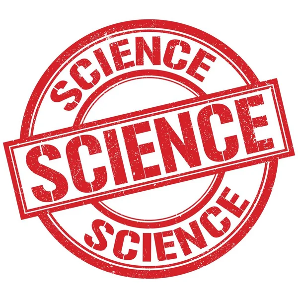 Science Text Written Word Red Stamp Sign — Stock Photo, Image