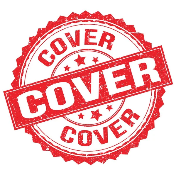 Cover Text Written Red Stamp Sign — Stock Photo, Image