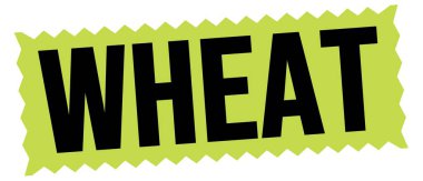 Buğdaylı metin yeşil-siyah zig-zag işareti üzerine yazılmış.