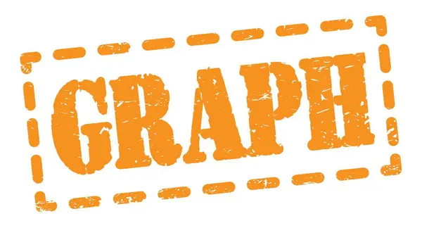 Texto Gráfico Escrito Signo Sello Guion Naranja —  Fotos de Stock