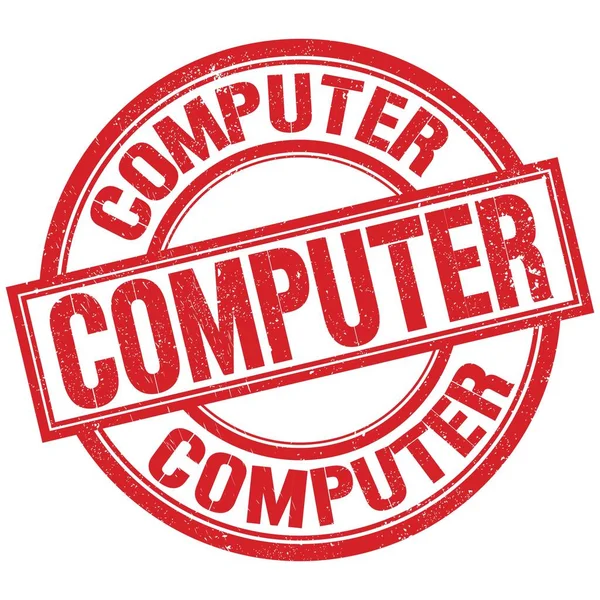 Computer Text Written Word Red Stamp Sign — Stock Photo, Image
