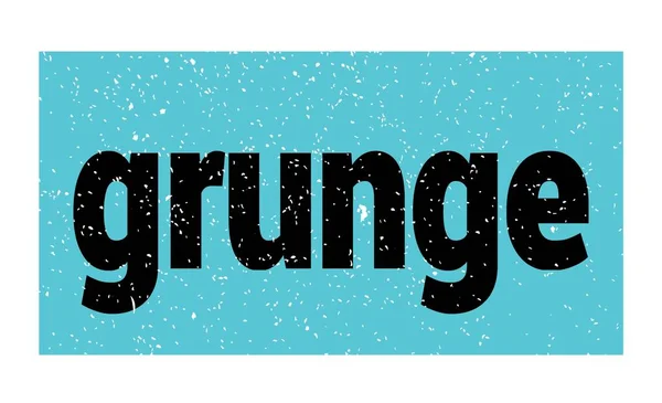 Grunge Texto Escrito Azul Negro Signo Grungy Sello —  Fotos de Stock