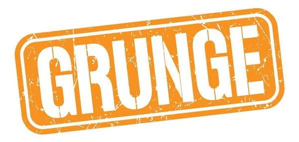 Grunge Tekst Geschreven Oranje Grungy Stempel Teken — Stockfoto