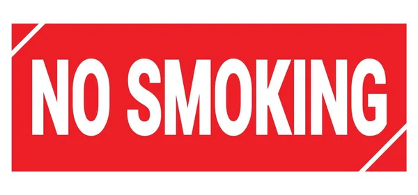 Smoking Text Written Red Grungy Stamp Sign — 图库照片