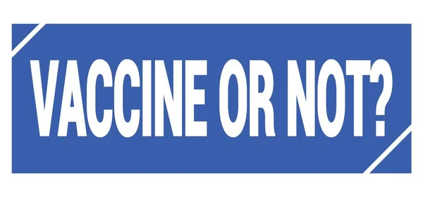 Vaccine Niet Tekst Geschreven Blauw Grungy Stempel Teken — Stockfoto