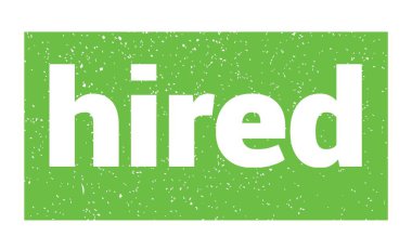 Yeşil grungy mühür işareti üzerine yazılmış kiralık metin.