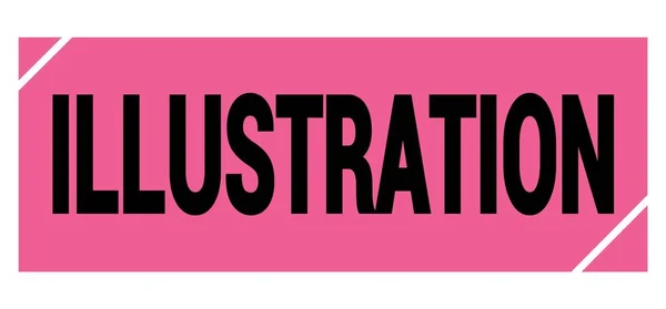 Illustration Κείμενο Γραμμένο Ροζ Μαύρο Grungy Σφραγίδα Υπογράψει — Φωτογραφία Αρχείου