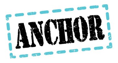 ANCHOR metin mavi-siyah tire işareti üzerine yazılmış.
