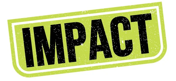 stock image IMPACT text written on green-black grungy stamp sign.