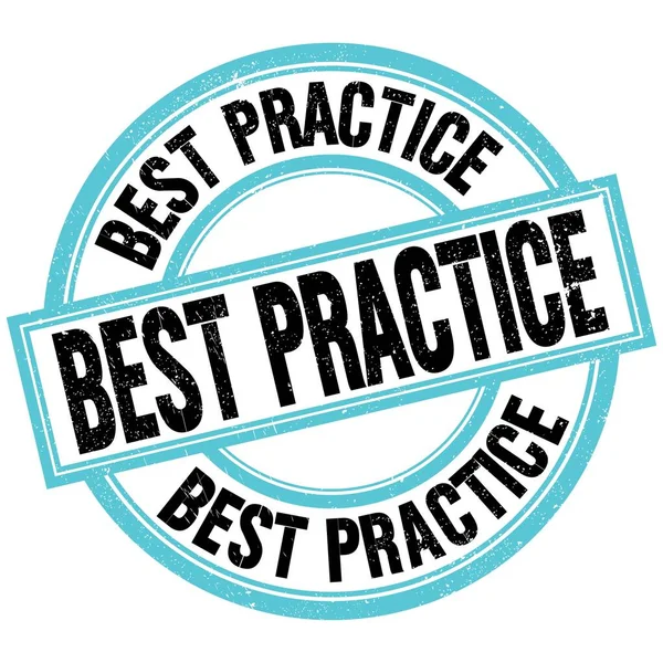 Best Practice Text Written Blue Black Stamp Sign — Stock Photo, Image