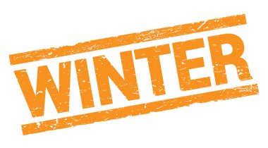 Kışlık metin turuncu dikdörtgen mühür işareti üzerine yazılmış.