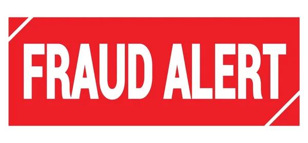 Text Upozornění Fraud Napsaný Červeném Grungy Razítku — Stock fotografie