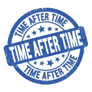 Mavi grungy damga işareti üzerine tekrar tekrar yazılmış metin.