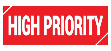 Kırmızı grungy işareti üzerine yazılmış Yüksek Özellik metni.