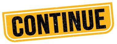 Sarı-siyah müstehcen işareti üzerine yazılmış Devam Edici metin.