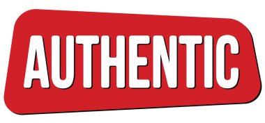 Kırmızı trapez damgasıyla yazılmış ATHENTİK metin.