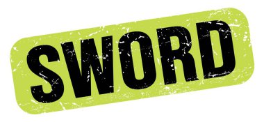 KILIÇ metni yeşil-siyah grungy işareti üzerine yazılmış.