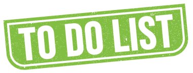 Yeşil grungy işareti üzerine yazılmış Liste metni yapmak için.