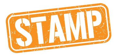 Pul damga işareti üzerine yazılmış pul metni.