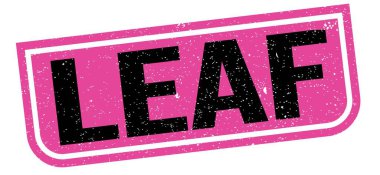 Pembe-siyah grungy işareti üzerine yazılmış yaprak metni.