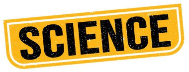 Bilimsel metin sarı-siyah grungy işareti üzerine yazılmış.