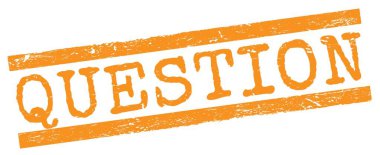 Turuncu grungy çizgileri üzerine yazılmış soru metni.