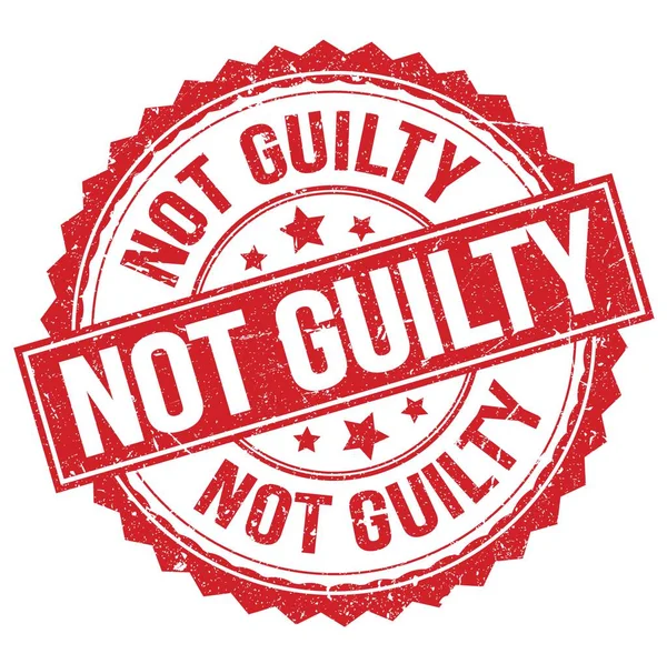 Guilty Text Written Red Stamp Sign Stock Photo